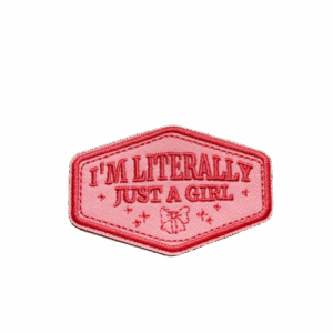 Embleem Just a Girl