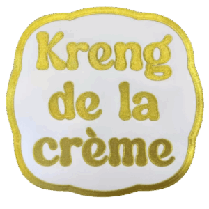 Embleem Kreng de la Creme