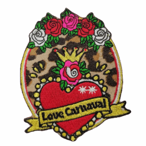 Embleem Love Carnaval