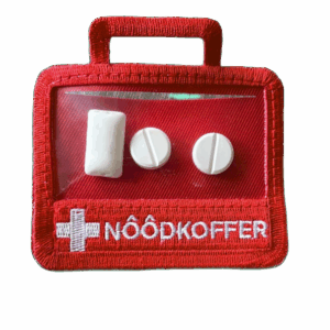 Embleem (zakje) Noodkoffer