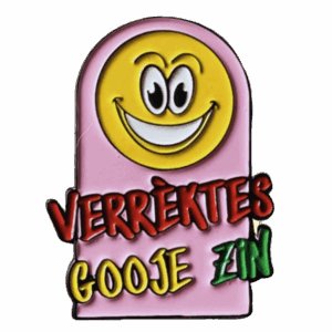 Pin Verréktes Gooje Zin........
