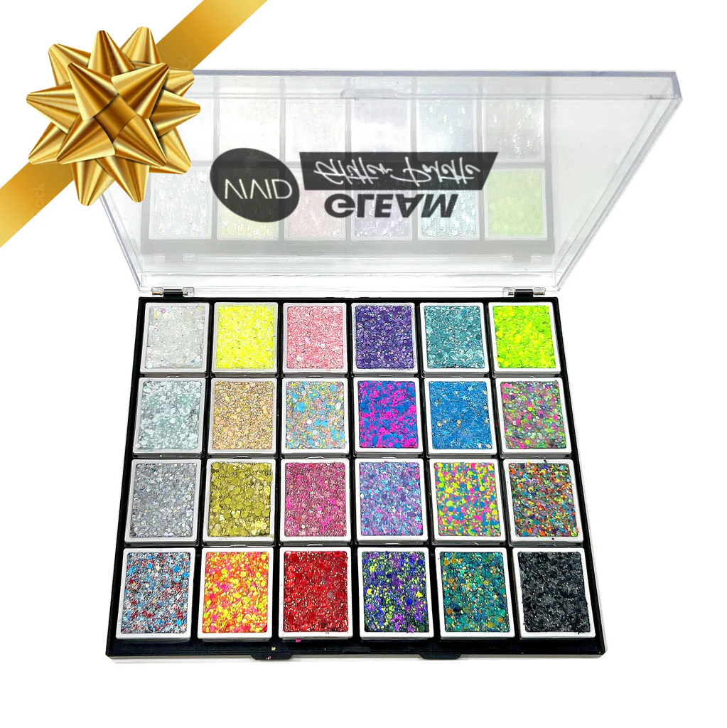 Vivid Gleam Glitter Crème Palette New Ultimate