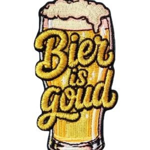 Embleem Bier is goud