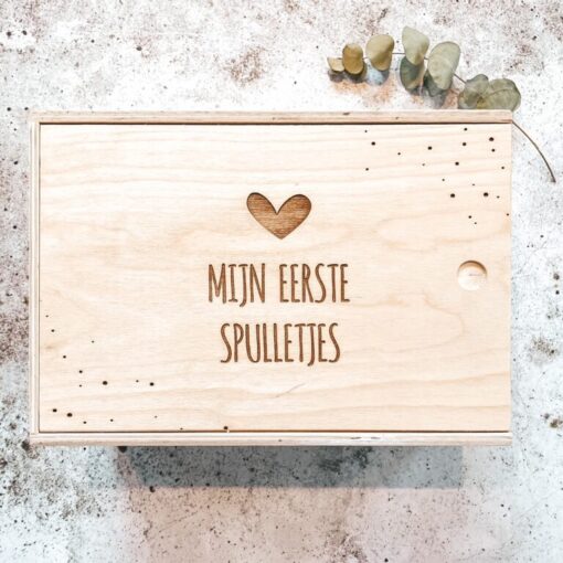 Bewaarkist "Mijn eerste spulletjes" - Afbeelding 2