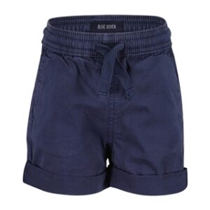 Blue Seven mini boys woven short
