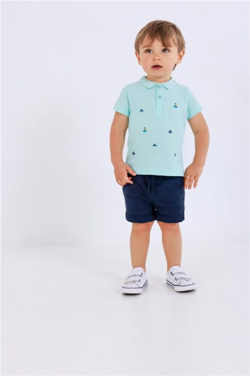 Blue Seven mini boys Poloshirt Boats - Afbeelding 2