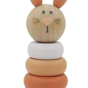 Houten stapeltoren Konijn