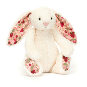Jellycat Blossom Cream Bunny "Berry" Little