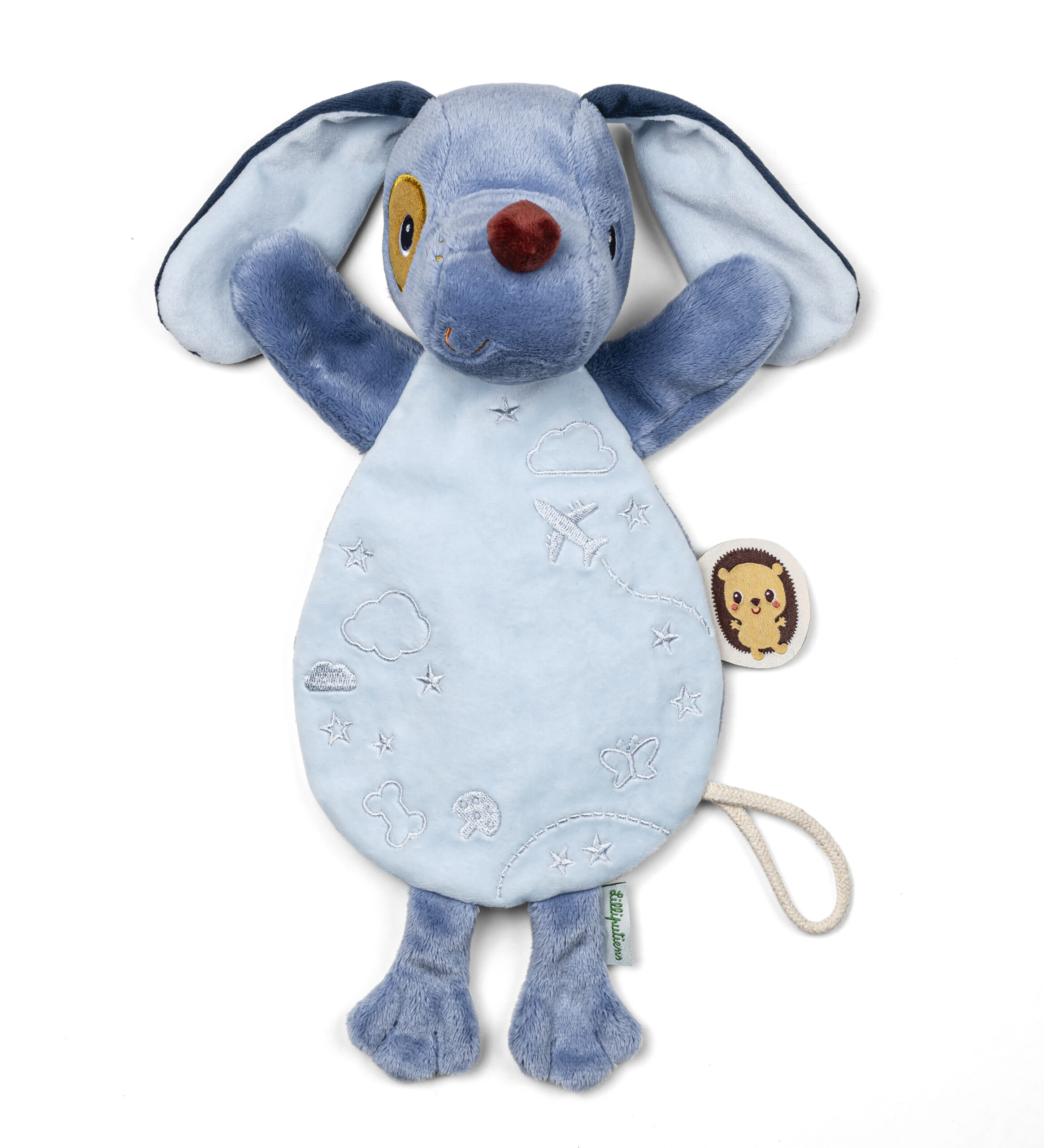 Lilliputiens Knuffeldoekje Glow-in-the-dark Jules