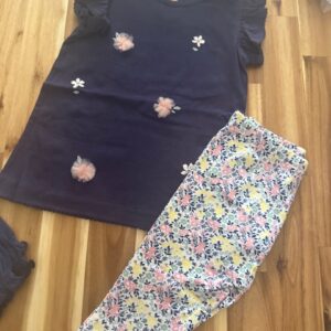 Blue Seven 2 dlg set Flower