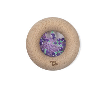 Petit Boum Rammelaar/Bijtring Aubergine