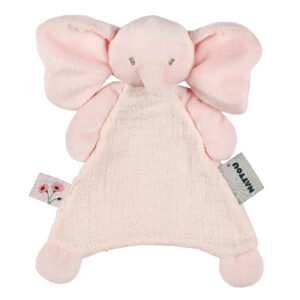 Nattou Olifant knuffeldoekje Powder Pink