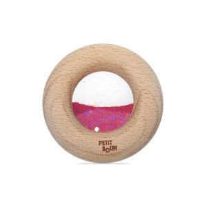 Petit Boum Rammelaar/Bijtring Glitter Pink