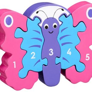Fairtrade houten puzzel Vlinder