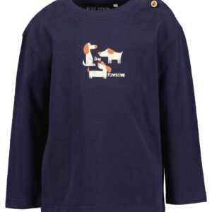 Blue Seven Shirt Doggies Navy