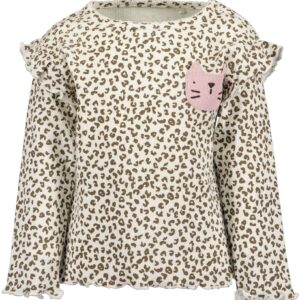 Blue Seven Shirt Cat
