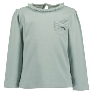 Blue Seven Shirt Pretty Bow Green