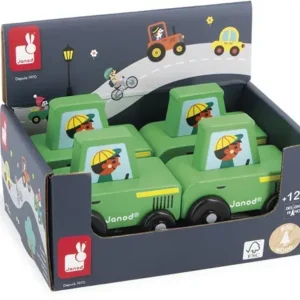 Janod  Crossroads Groene Tractor