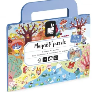Magneetpuzzel de 4 seizoenen