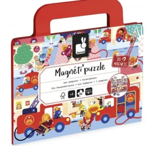 Magneetpuzzel Brandweer