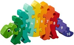 Fairtrade houten puzzel Dinosaurus