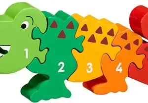 Fairtrade houten puzzel Krokodil