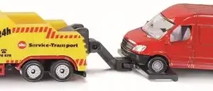 Siku Afsleepauto met VW transporter